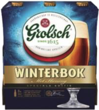 Grolsch Winterbock set van 3 flesjes a 0,30 liter